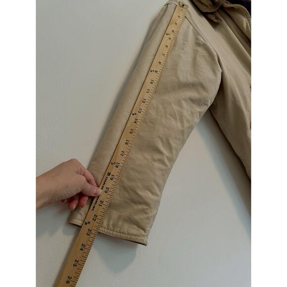 Vintage Eddie Bauer Jacket Mens Small Goose Down Puffer Chore Coat Quilted - Picture 15 of 16